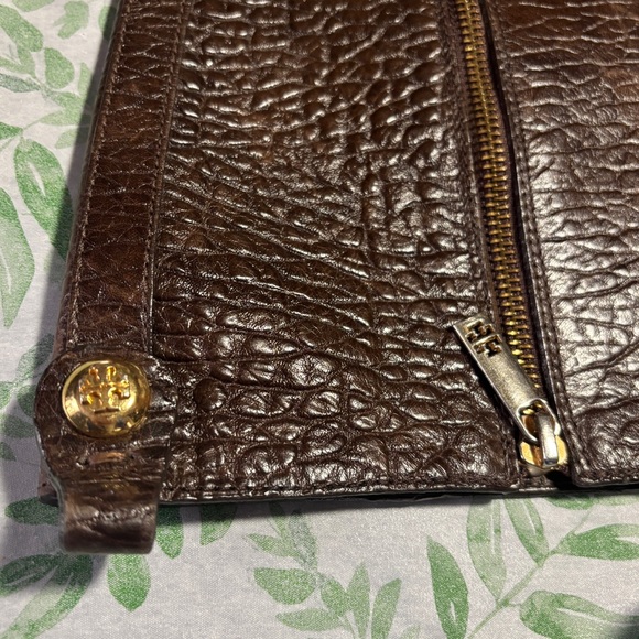 Tory Burch - Dabney Brown Heeled/Wedge Boots with Sleek Silhouette - Picture 4 of 9